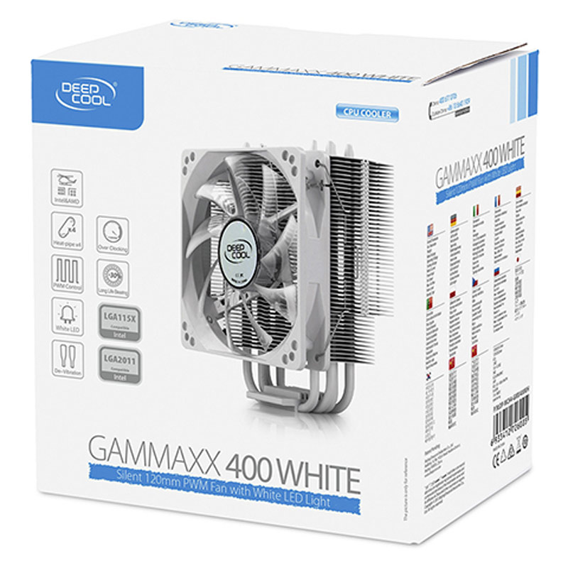 فن خنک کننده CPU دیپ کول DeepCool GAMMAXX 400 White