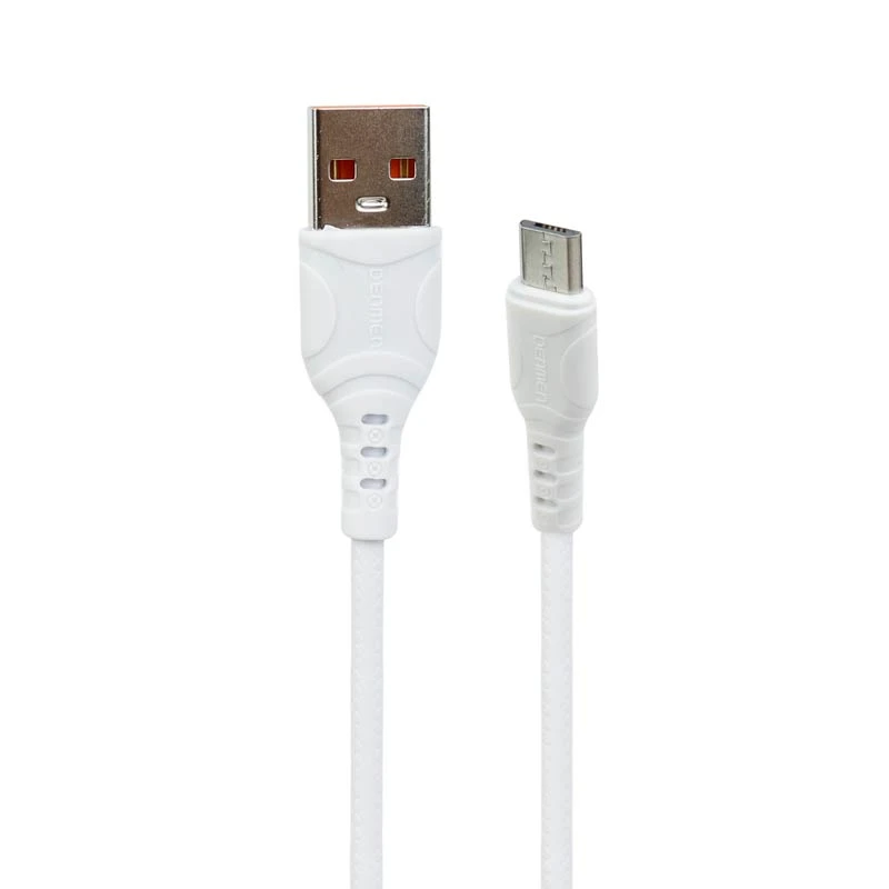 کابل میکرو یو اس بی فست شارژ Denmen D06V 2.4A 1m