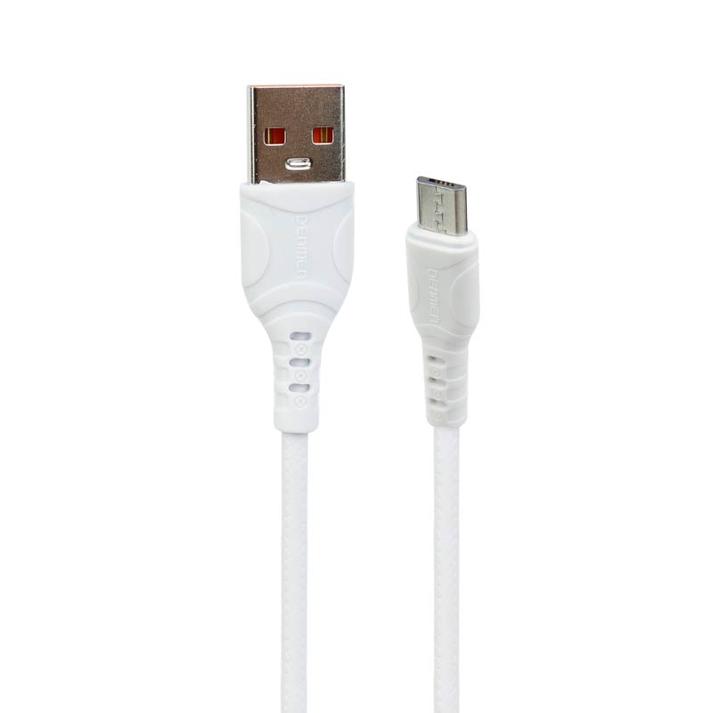 کابل میکرو یو اس بی فست شارژ Denmen D06V 2.4A 1m