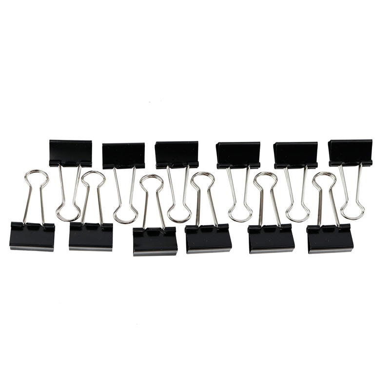 گیره دوبل Dloffice DL0003 32mm بسته 12 عددی
