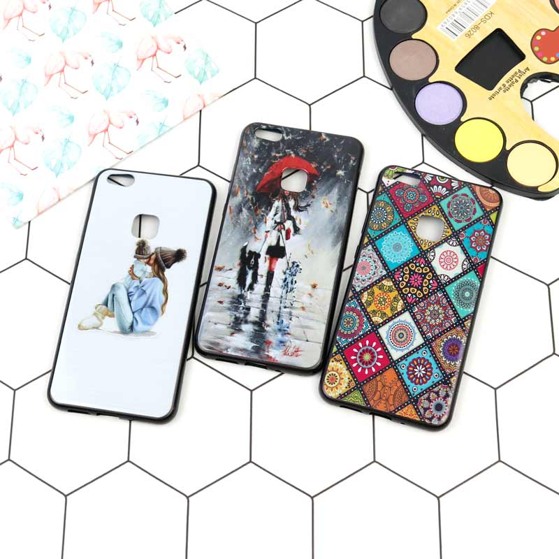 قاب فانتزی برجسته دخترانه هواوی P10 Lite سری 16