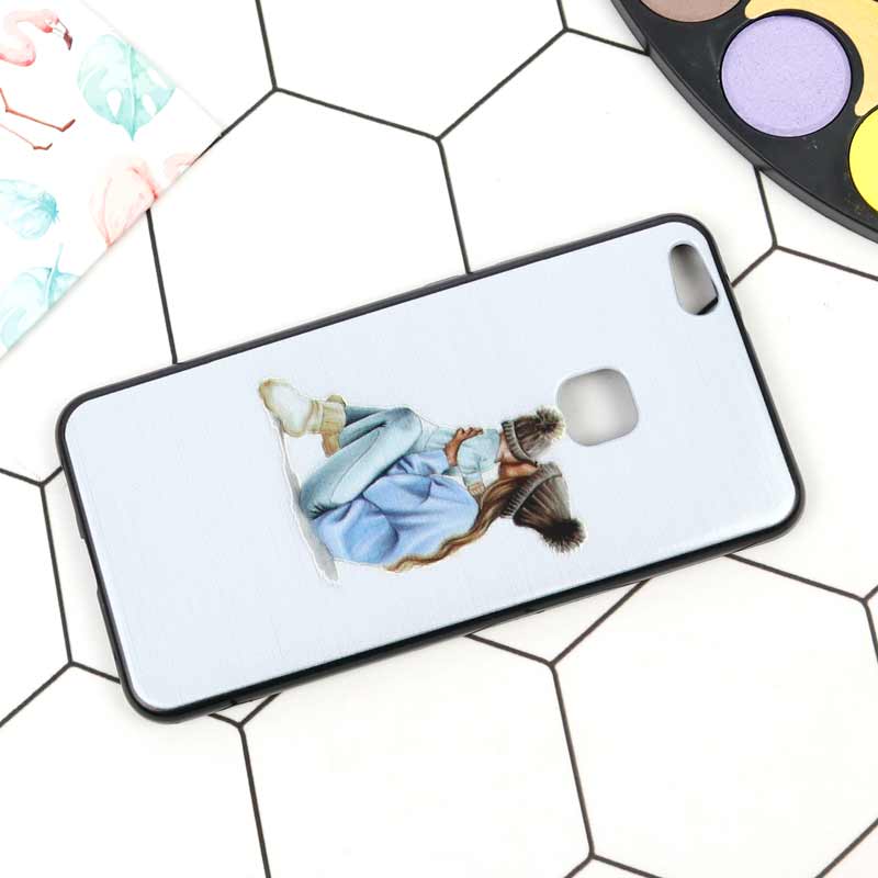 قاب فانتزی برجسته دخترانه هواوی P10 Lite سری 16