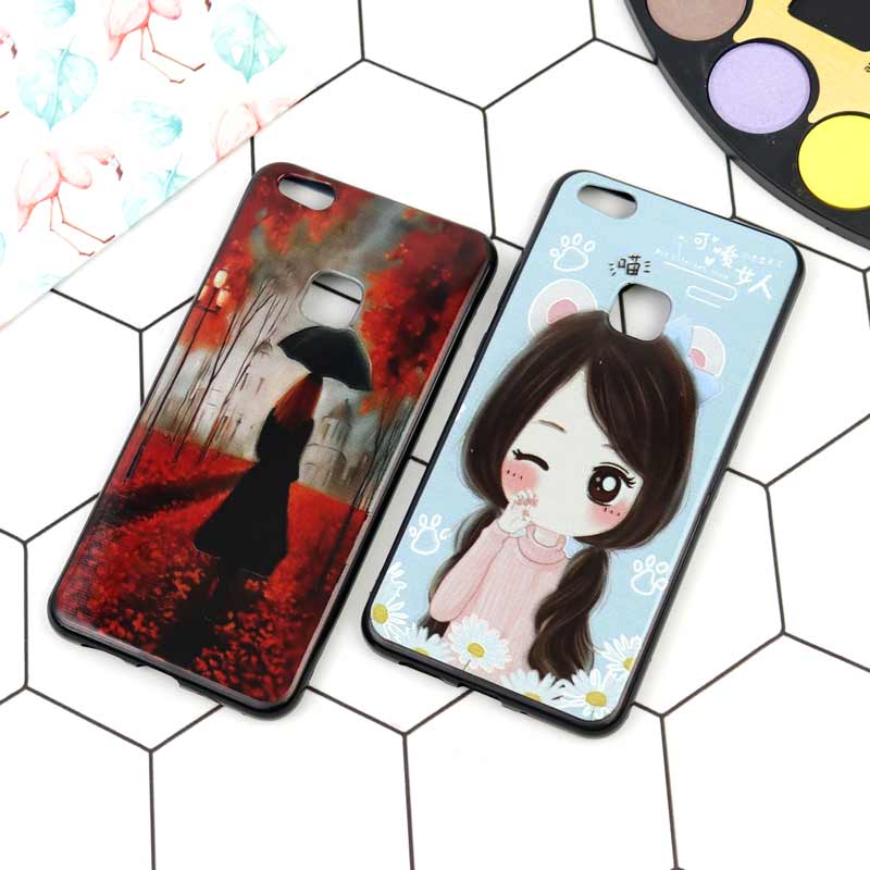 قاب فانتزی برجسته دخترانه هواوی P10 Lite سری 16