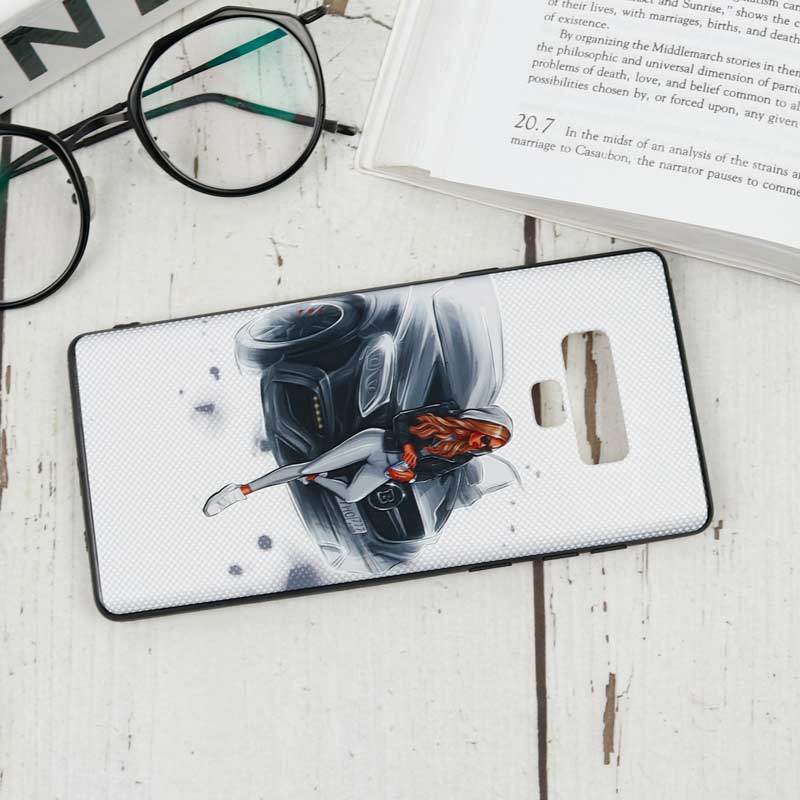 قاب فانتزی برجسته دخترانه سامسونگ Note 9 سری 3