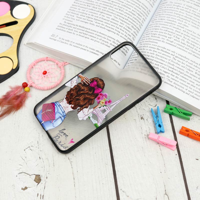 قاب فانتزی برجسته دخترانه آیفون iPhone 11 Pro Max سری 1