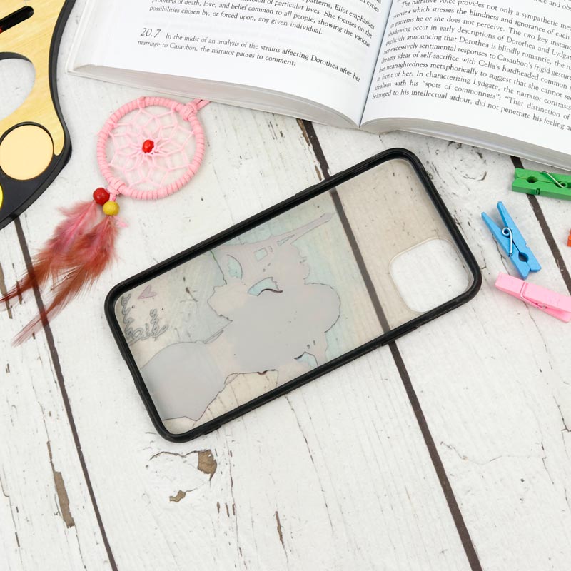 قاب فانتزی برجسته دخترانه آیفون iPhone 11 Pro Max سری 1