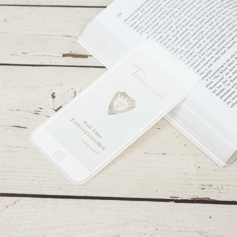 گلس تمام چسب MIETUBL آیفون iPhone 6 Plus / 6s Plus سفید