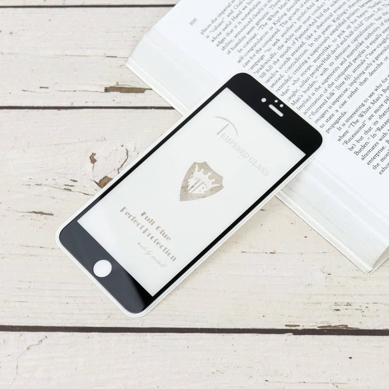 گلس تمام چسب MIETUBL آیفون iPhone 6 Plus / 6s Plus مشکی