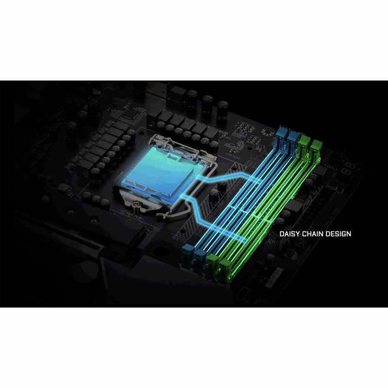 مادربرد گیگابایت AORUS XTREME WATERFORCE Z490 DDR4