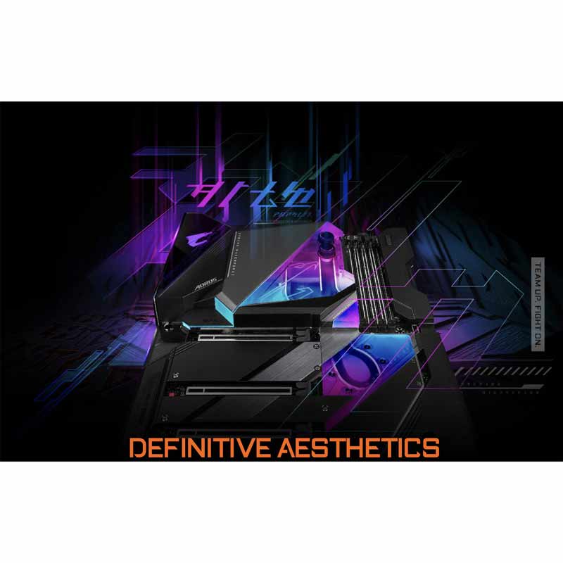 مادربرد گیگابایت AORUS XTREME WATERFORCE Z490 DDR4