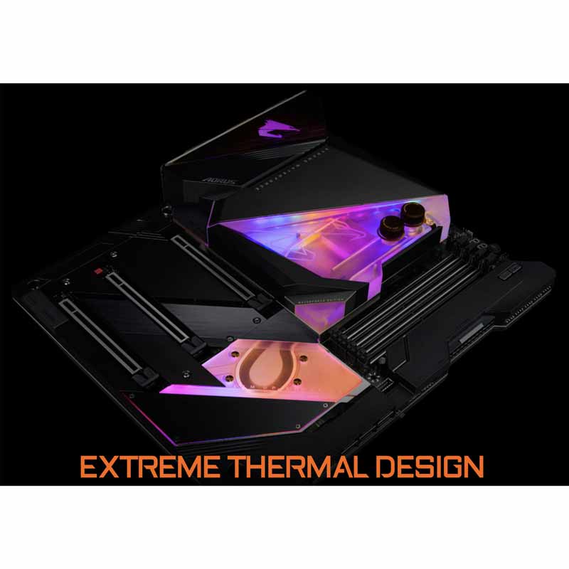 مادربرد گیگابایت AORUS XTREME WATERFORCE Z490 DDR4