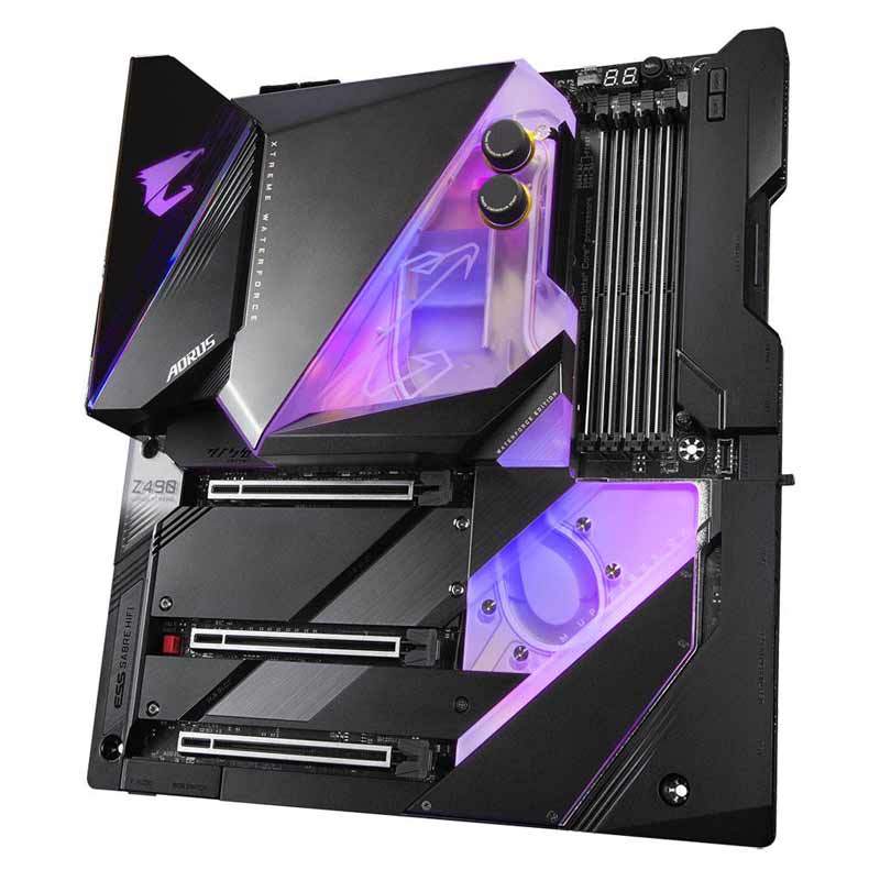 مادربرد گیگابایت AORUS XTREME WATERFORCE Z490 DDR4
