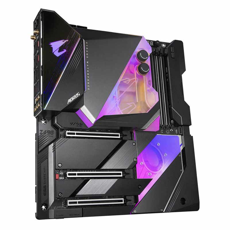 مادربرد گیگابایت AORUS XTREME WATERFORCE Z490 DDR4