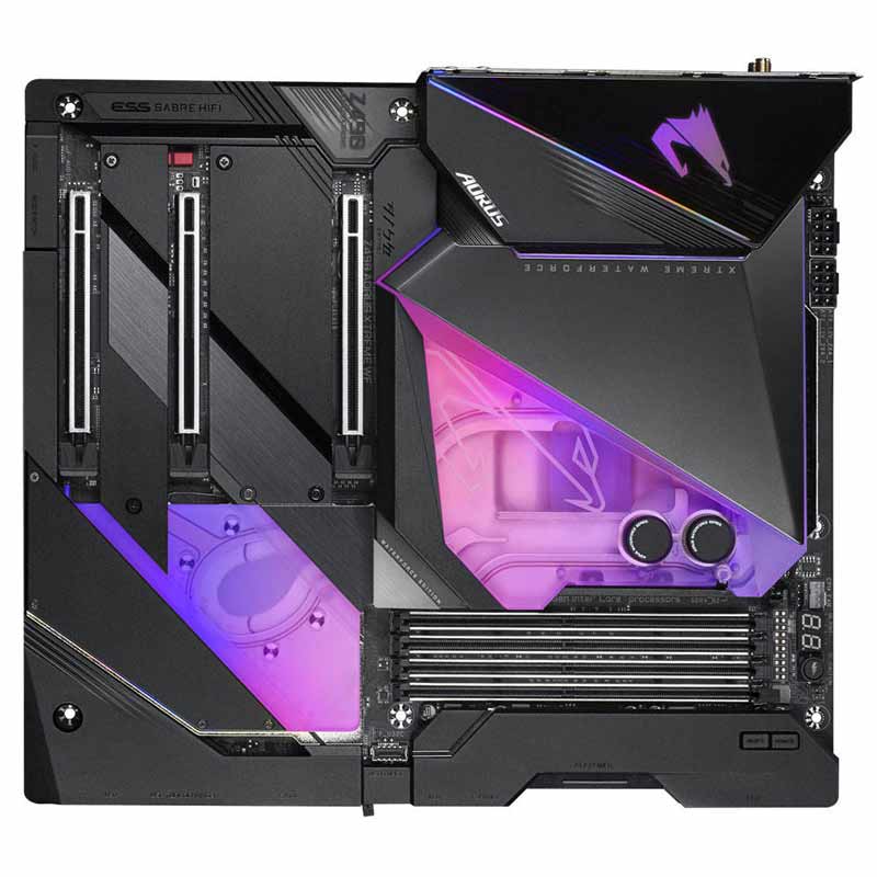 مادربرد گیگابایت AORUS XTREME WATERFORCE Z490 DDR4