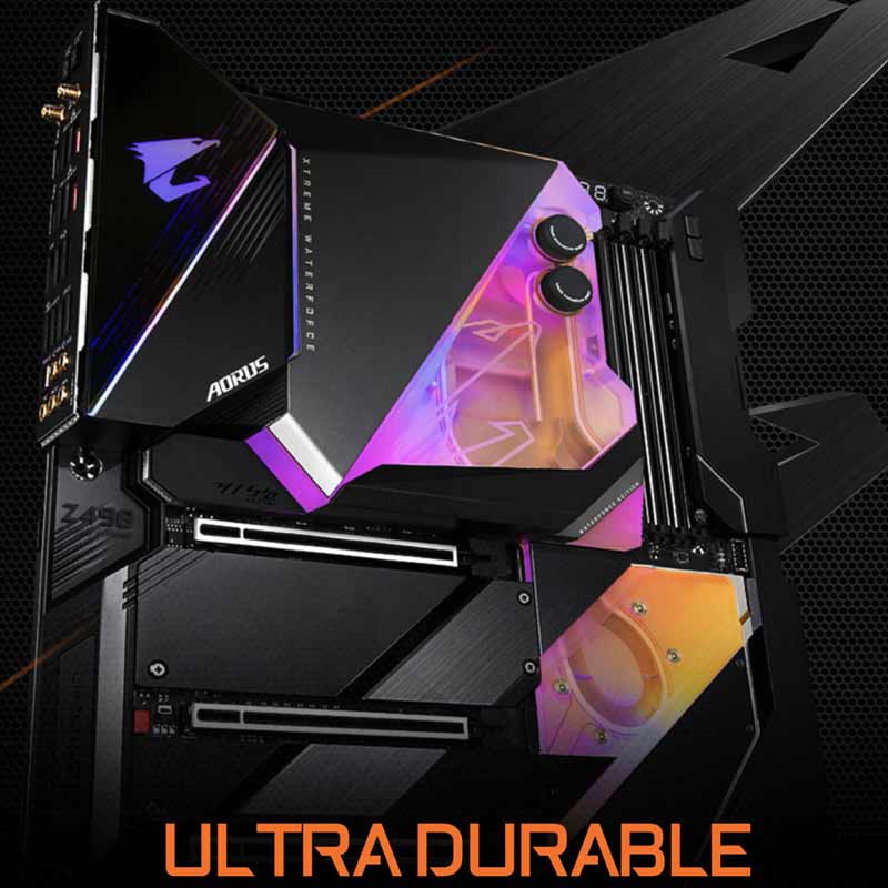 مادربرد گیگابایت AORUS XTREME WATERFORCE Z490 DDR4