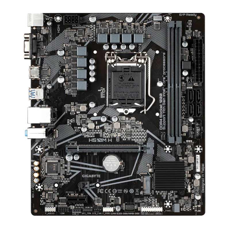 مادربرد گیگابایت H510M-H rev.1.0 DDR4