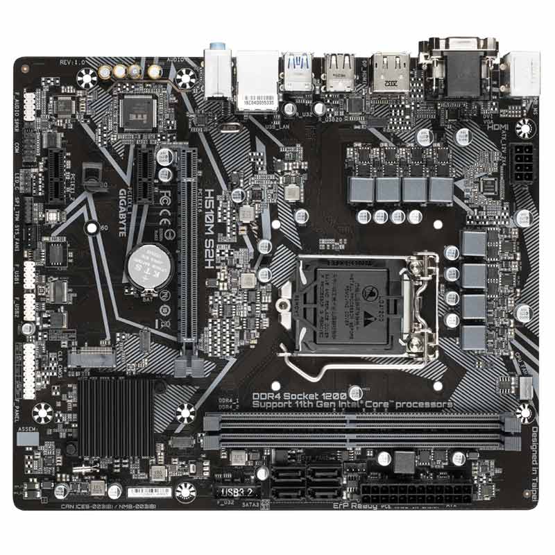 مادربرد گیگابایت H510M S2H rev. 1.0 DDR4