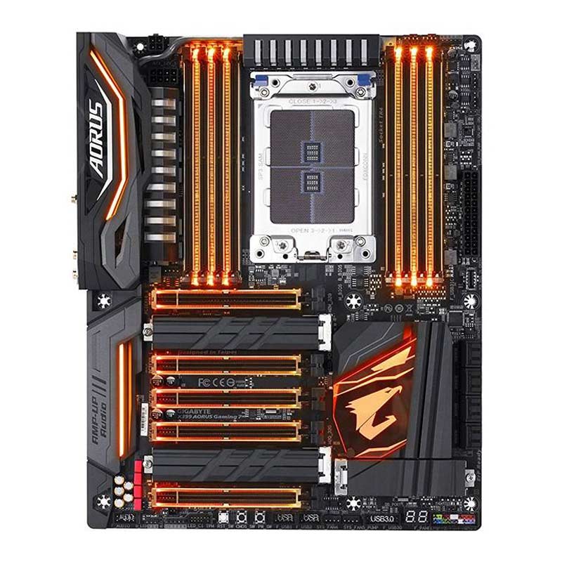 مادربرد گیگابایت AORUS X399 TR4 rev 1.0 DDR4