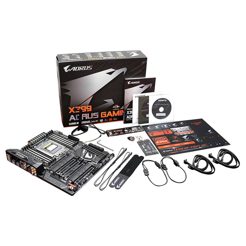 مادربرد گیگابایت AORUS X399 TR4 rev 1.0 DDR4