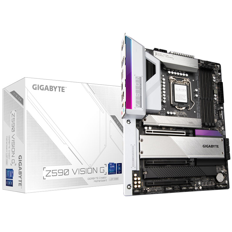 مادربرد گیگابایت Z590 VISION G rev. 1.0 DDR4