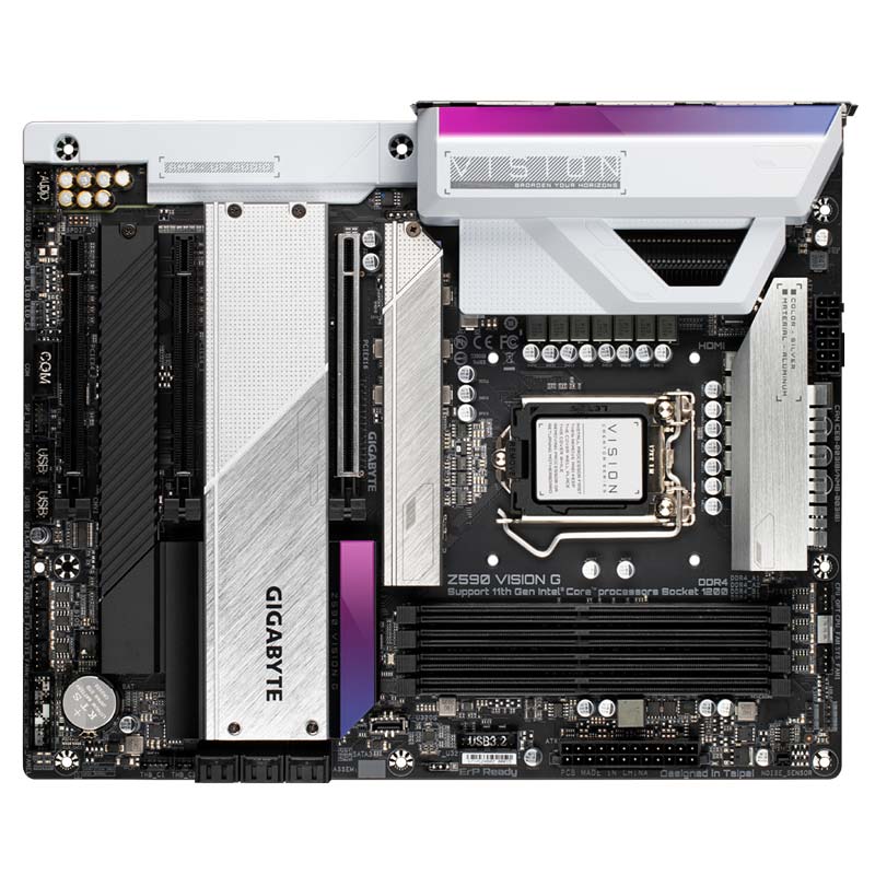مادربرد گیگابایت Z590 VISION G rev. 1.0 DDR4