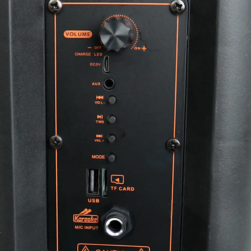 اسپیکر چمدانی بلوتوثی رم و فلش خور Geepas GMS11187 + ریموت کنترل