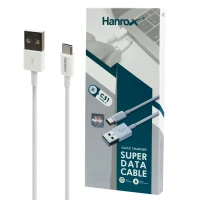 کابل فست شارژ Hanrox C31 3A Type-C 1m