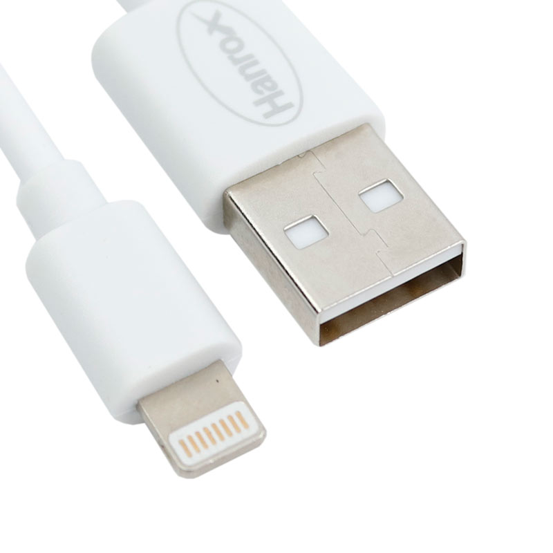 کابل آیفونی فست شارژ Hanrox M15 3A 1m