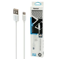 کابل آیفونی فست شارژ Hanrox M15 3A 1m