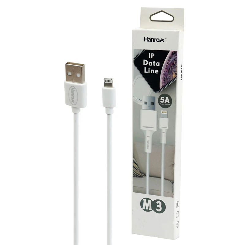 کابل آیفونی Hanrox M3 2A 1m