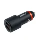 شارژر فندکی فست شارژ Hiska CC-307Q 3A QC3 + کابل میکرو یو اس بی