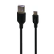 شارژر فندکی فست شارژ Hiska CC-307Q 3A QC3 + کابل Type-C