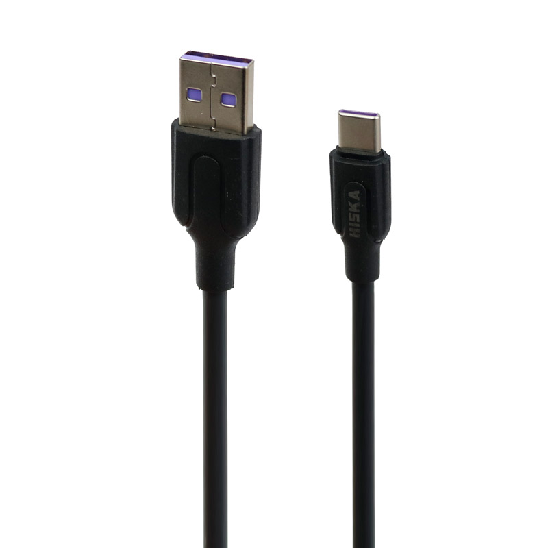 شارژر فندکی فست شارژ Hiska CC-307Q 3A QC3 PD + کابل Type-C