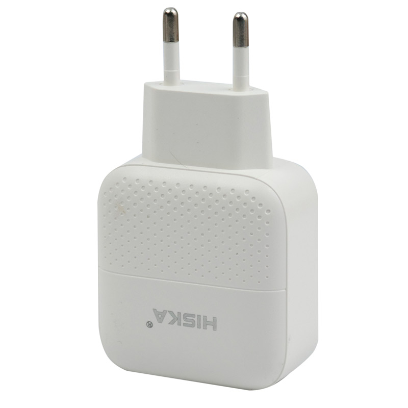 شارژر دیواری فست شارژ Hiska H-111Q QC3 3A + کابل تایپ سی