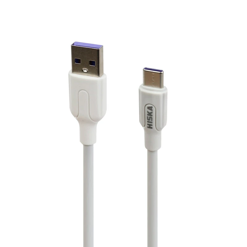 شارژر دیواری فست شارژ Hiska H-111Q QC3 3A + کابل تایپ سی