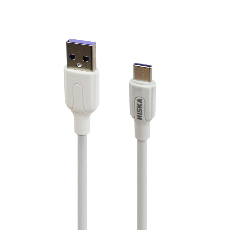 شارژر دیواری فست شارژ Hiska H-111Q QC3 3A + کابل تایپ سی
