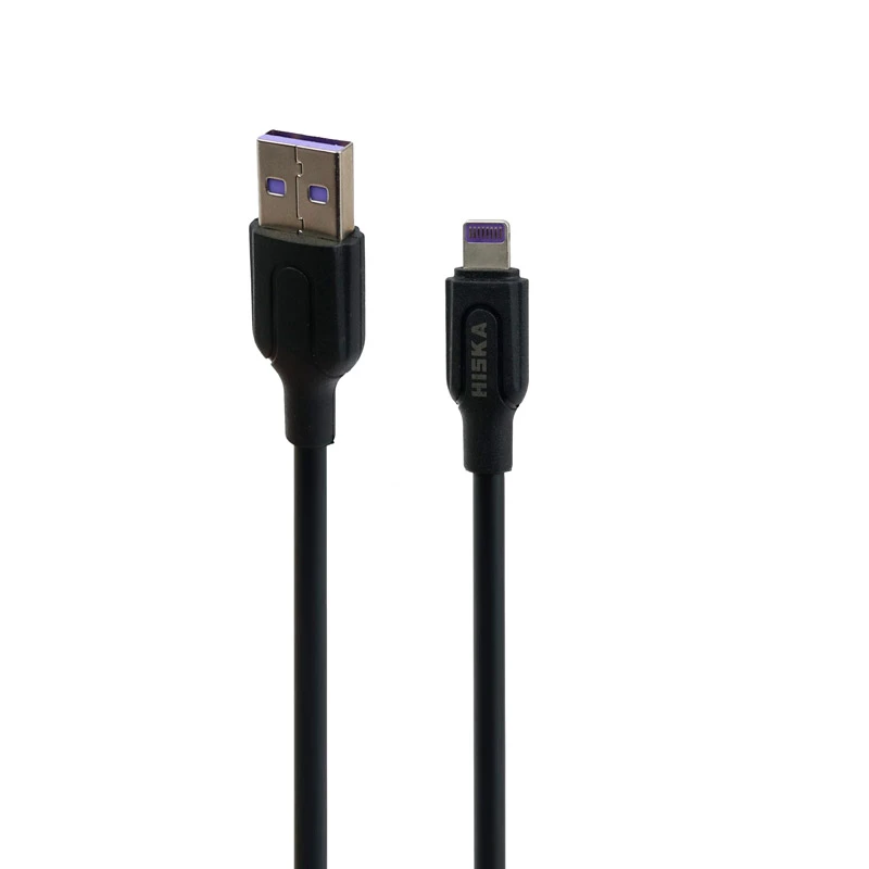 شارژر فندکی Hiska KL-C31 3.1A + کابل آیفونی