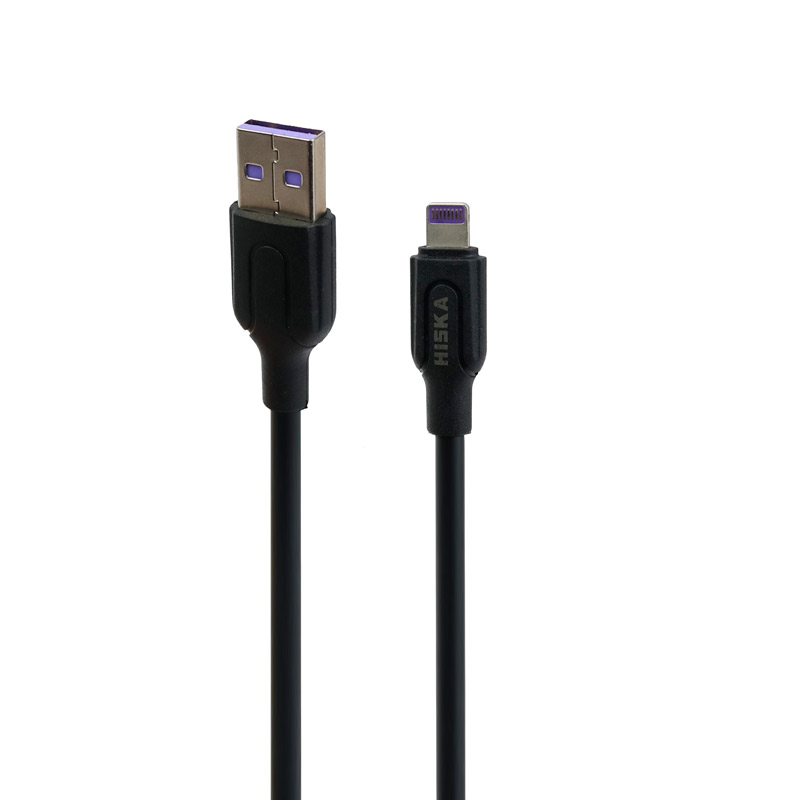 شارژر فندکی Hiska KL-C31 3.1A + کابل آیفونی