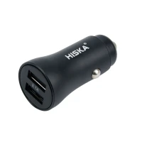شارژر فندکی Hiska KL-C31 3.1A + کابل Type-C