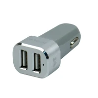 شارژر فندکی Hiska KL-C48 4.8A + کابل آیفونی