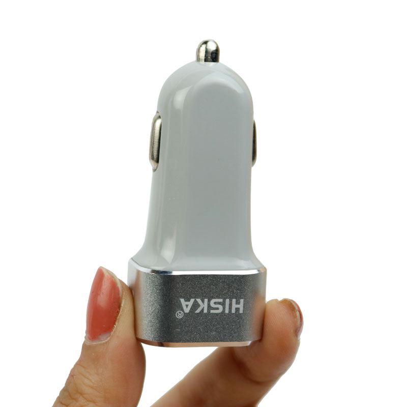 شارژر فندکی Hiska KL-C48 4.8A + کابل Type-C