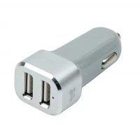 شارژر فندکی Hiska KL-C48 4.8A + کابل میکرو یو اس بی