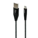 کابل میکرو یو اس بی فست شارژ Hiska LX-200 4A 2m