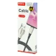 کابل تایپ سی فست شارژ Hiska LX-288 2.4A 1m