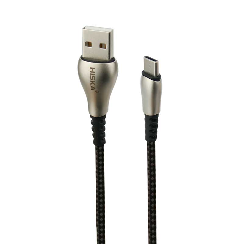 کابل تایپ سی فست شارژ Hiska LX-288 2.4A 1m
