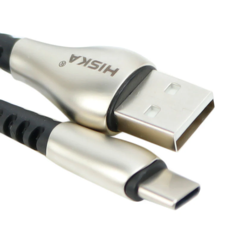 کابل تایپ سی فست شارژ Hiska LX-288 2.4A 1m