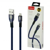کابل آیفونی فست شارژ Hiska LX-293 5A 1m
