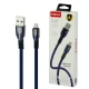 کابل آیفونی فست شارژ Hiska LX-293 5A 1m