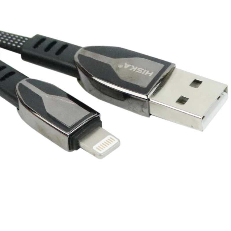 کابل آیفونی فست شارژ Hiska LX-293 5A 1m