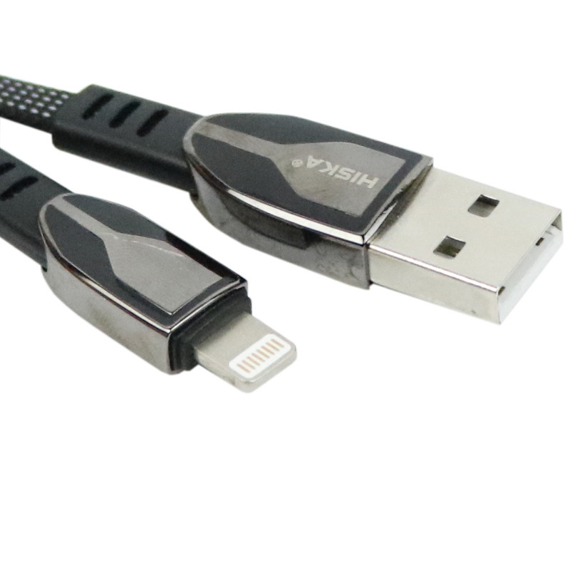 کابل آیفونی فست شارژ Hiska LX-293 5A 1m